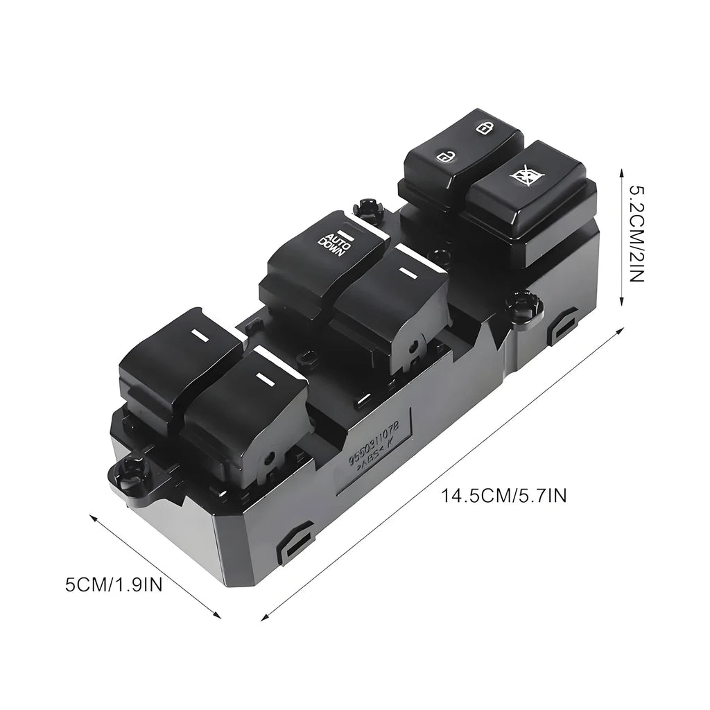 Power Window Control Switch for Hyundai Tucson (2016–2021) 93571D3050