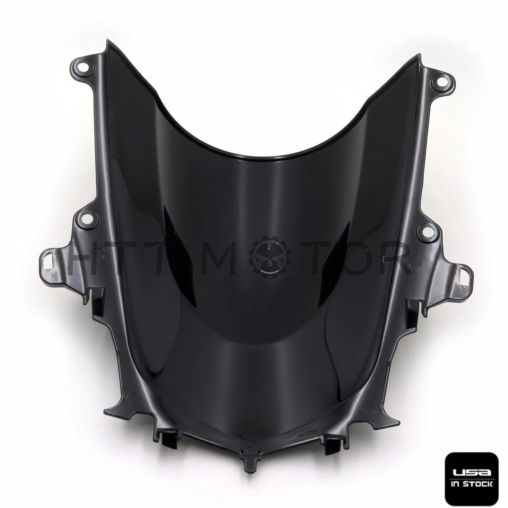 Double Bubble Windshield for Yamaha YZF 1000 R1 (2015–2016) Black