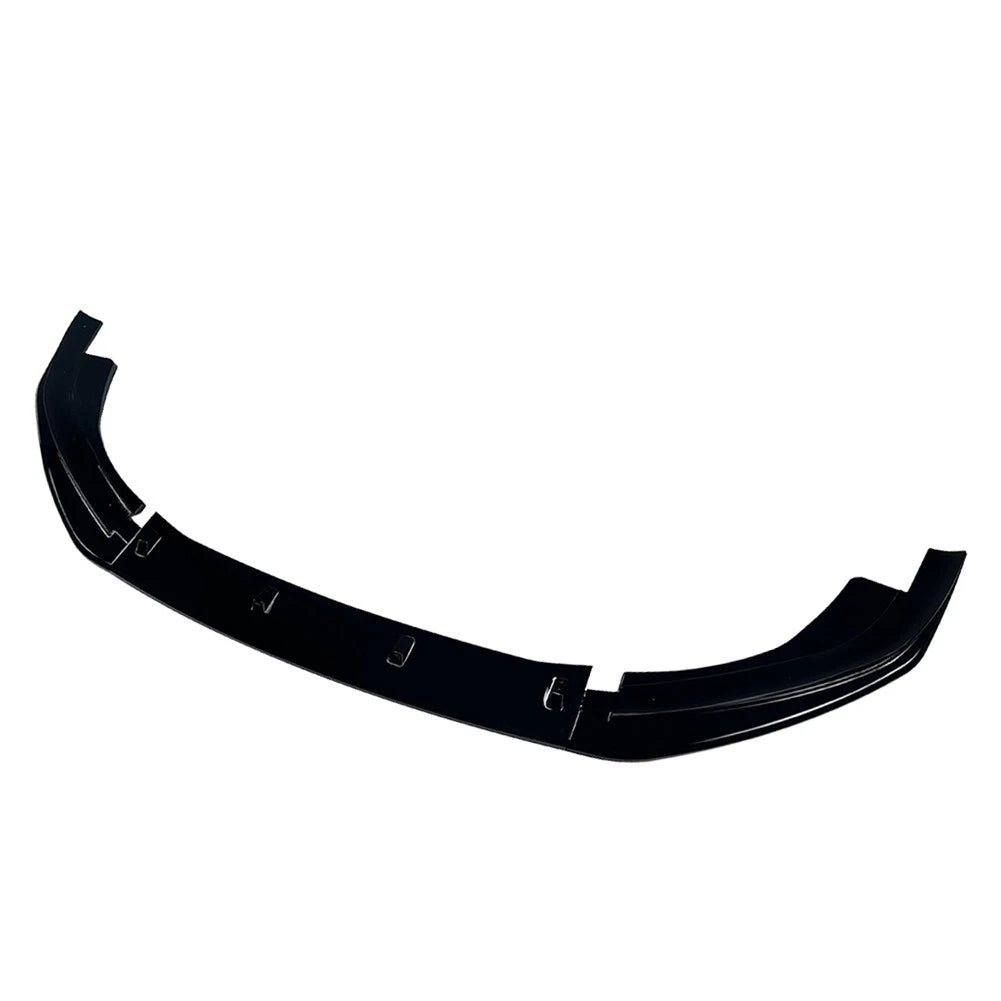 Glossy Black Front Bumper Spoiler Lip for VW Golf 6 MK6 R (2010–2013)