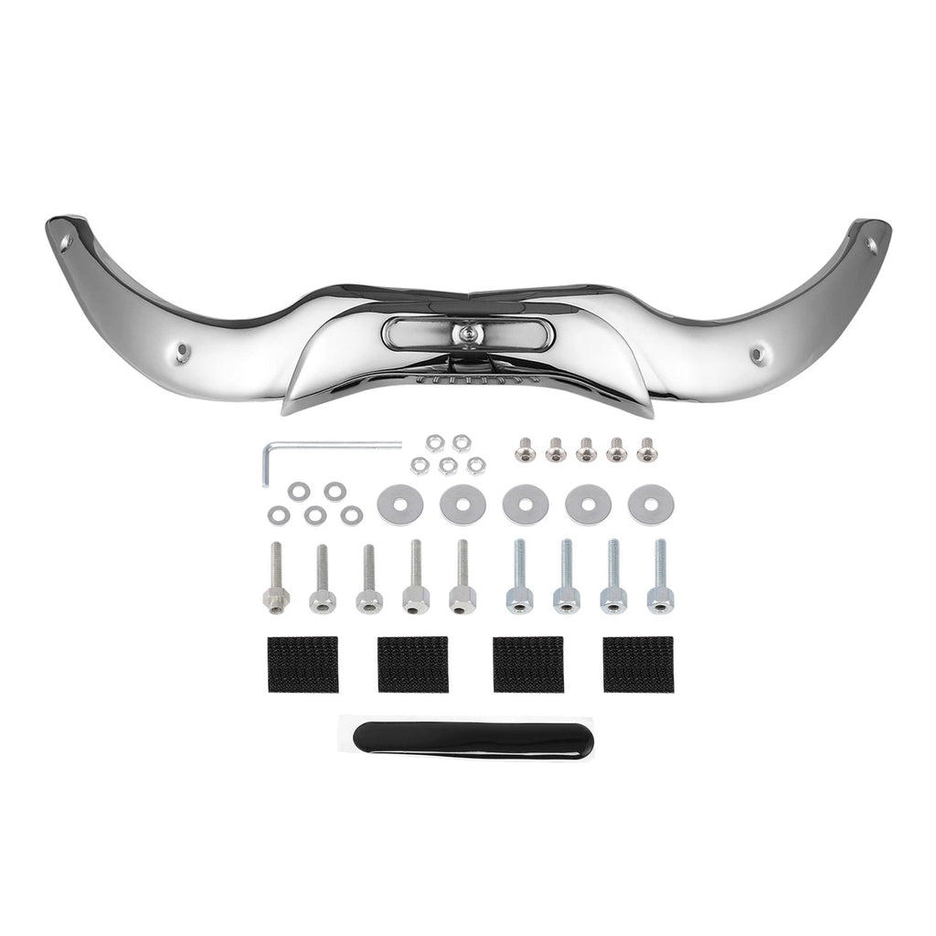 Chrome Windshield Trim for Harley Touring Road Glide (2004–2013)