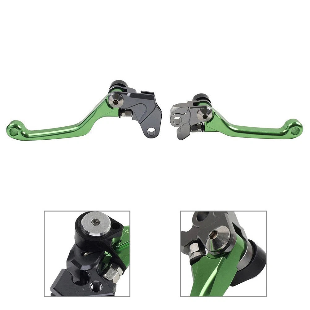 Pivot Dirt Clutch Brake Levers for Kawasaki KX450F (2006–2012)