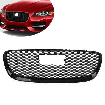 Front Bumper Air Intake Grille for Jaguar XF (2016–2019) Black