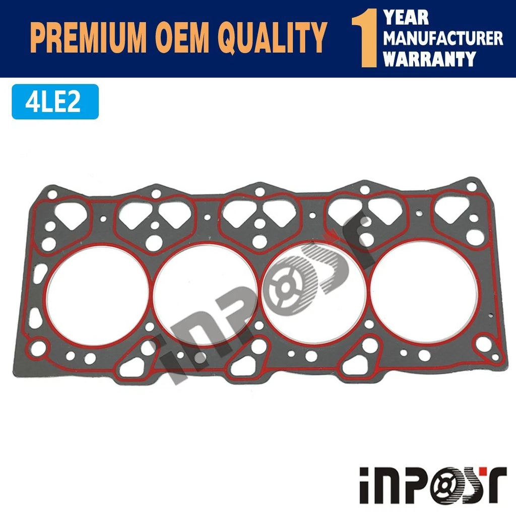 Cylinder Head Gasket for Isuzu 4LE2 Mini Excavator (Graphite)