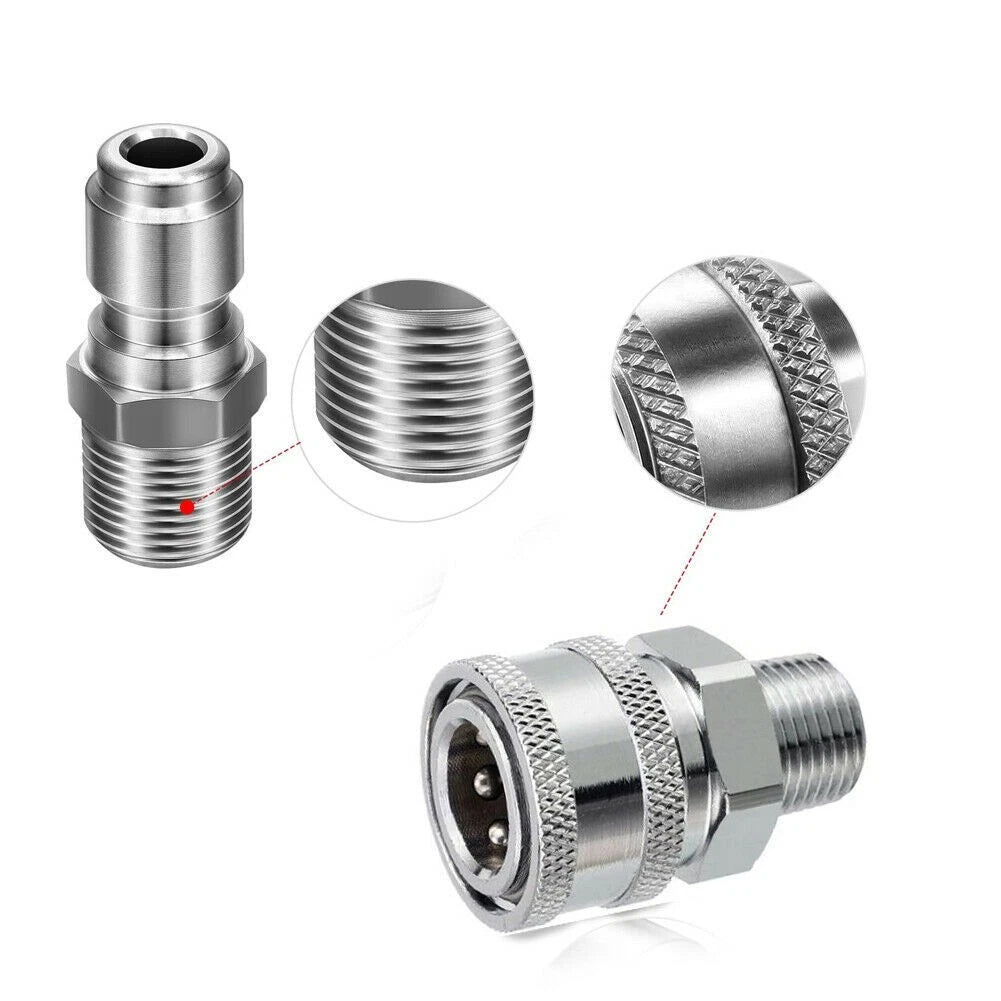 Adapter Kit for Pressure Washer Male Quick Connector