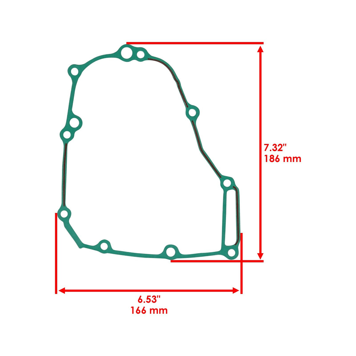 Stator Cover Gasket Replacement for Honda CRF450R (2010–2016)