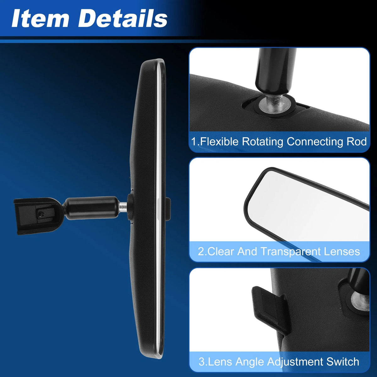 Interior Rearview Mirror for Honda Accord (2016–2022) 76400-TF00-A01