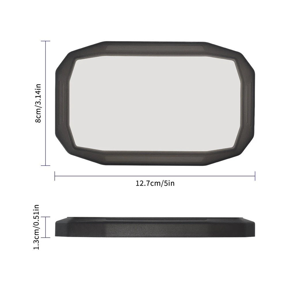 Dashboard Cover for Daily Commute (Transparent, Waterproof)