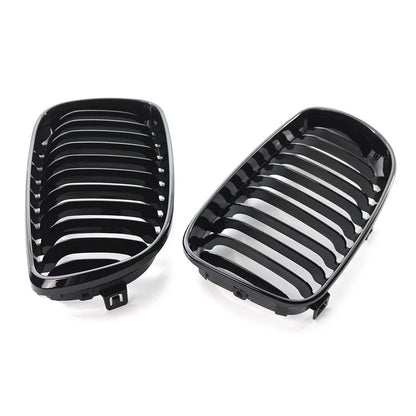 Set of 2 Front Kidney Grilles for BMW 1-Series E87 E82 (2006–2013)