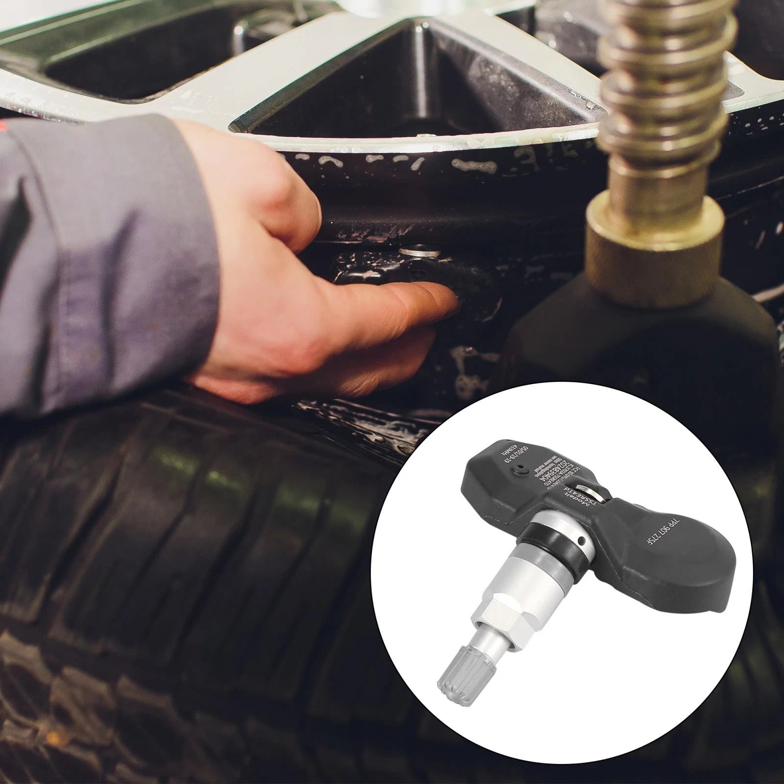 TPMS Sensor 433MHz Replacement for Audi A4 A6 RS4 R8 RS7 (2010–2018)