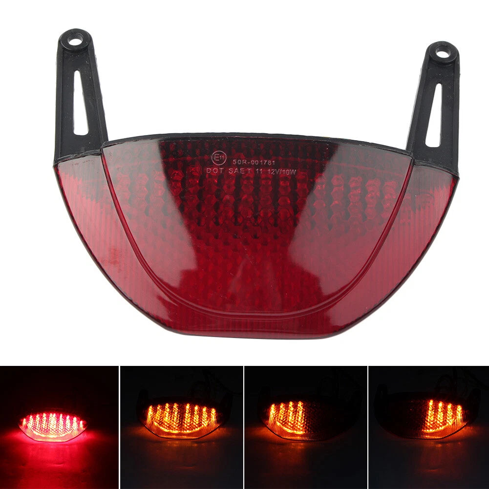 ABS Rear Integrated Indicator Tail Light for Honda CBR600RR (2007–2012) Red