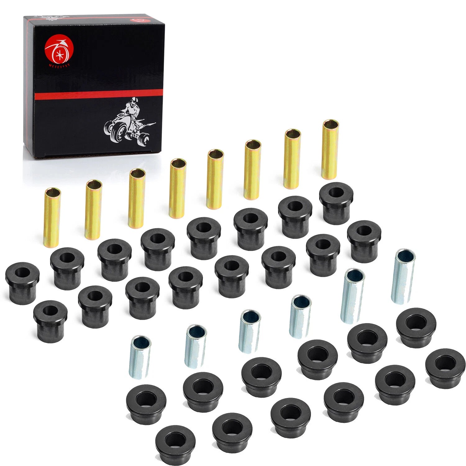 Bushing Kits for Club Car DS (Front Rear Leaf Spring & Upper A Arm)