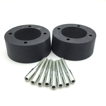 Set of 2 Black Heavy Duty Urethane Wheel Spacers for Arctic Cat ATV (2.5 inch)