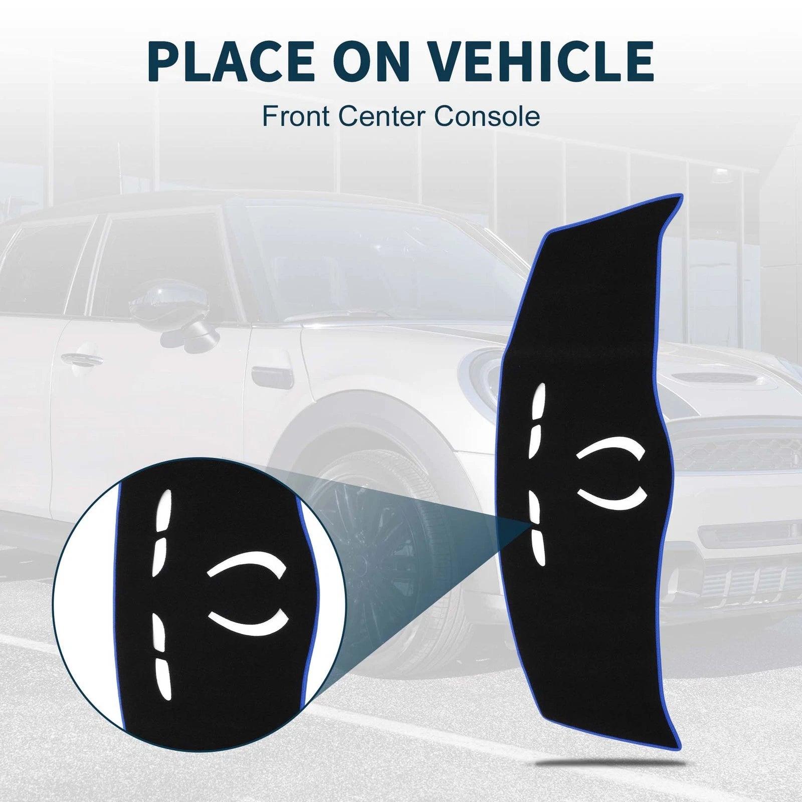 Dashboard Dash Cover Mat for BMW Mini Cooper (MINI) F55 F56 (2014–2024)