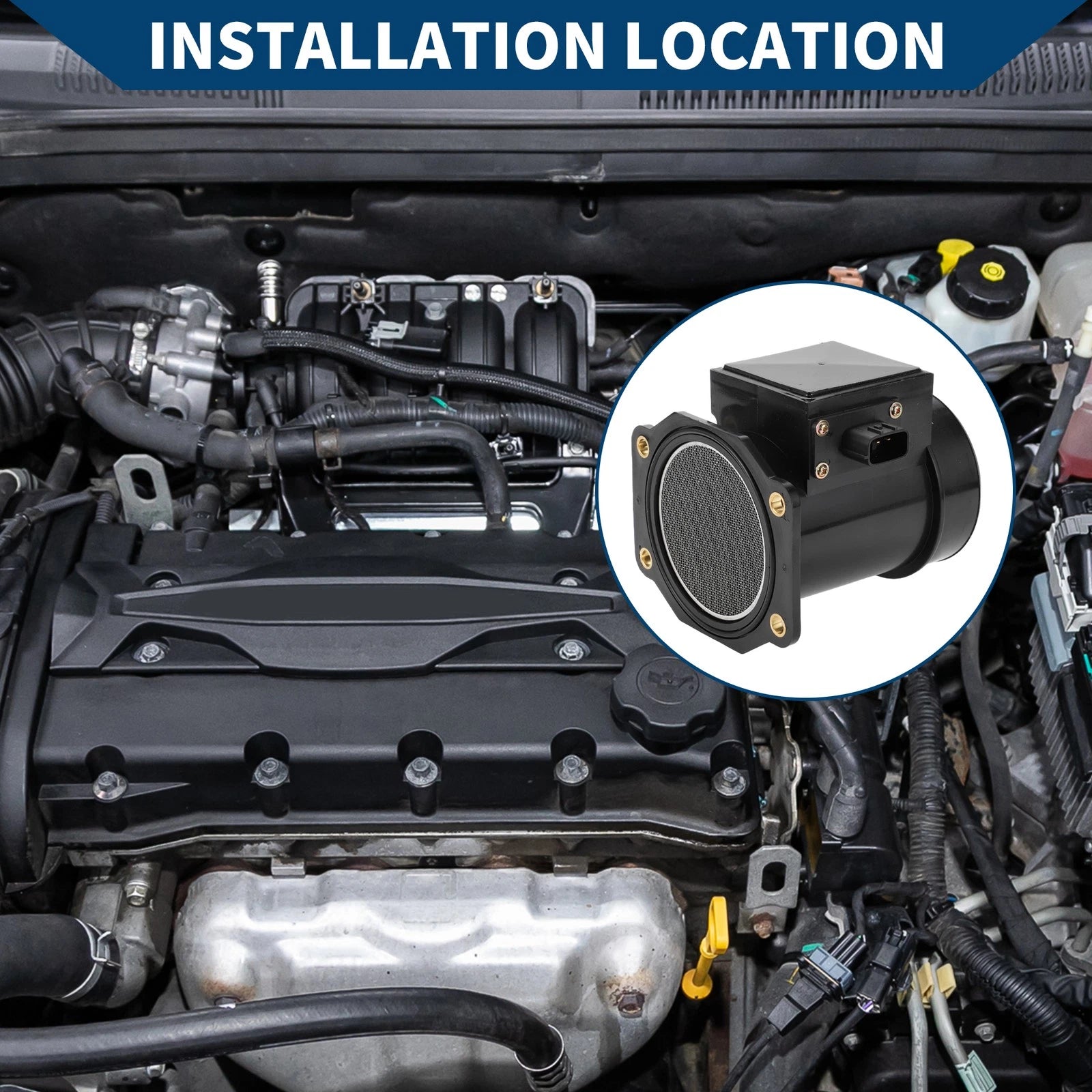 Mass Air Flow Sensor Replacement for Subaru Legacy 1997–1998