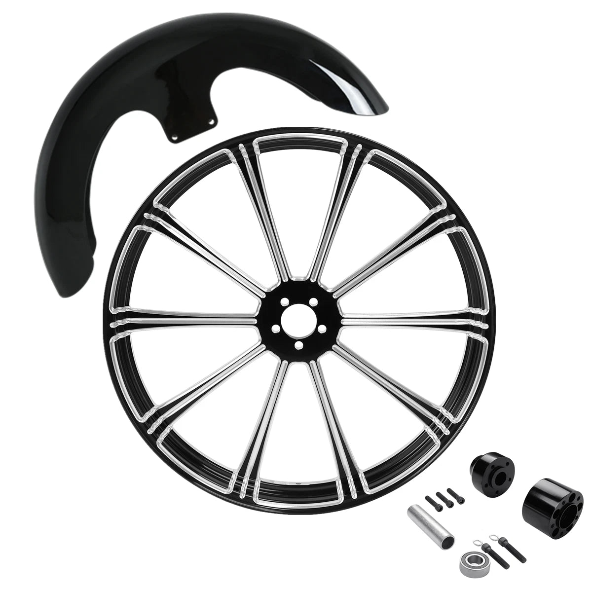 23" Front Wheel Rim Hub for Harley Road Glide (1997–2021)