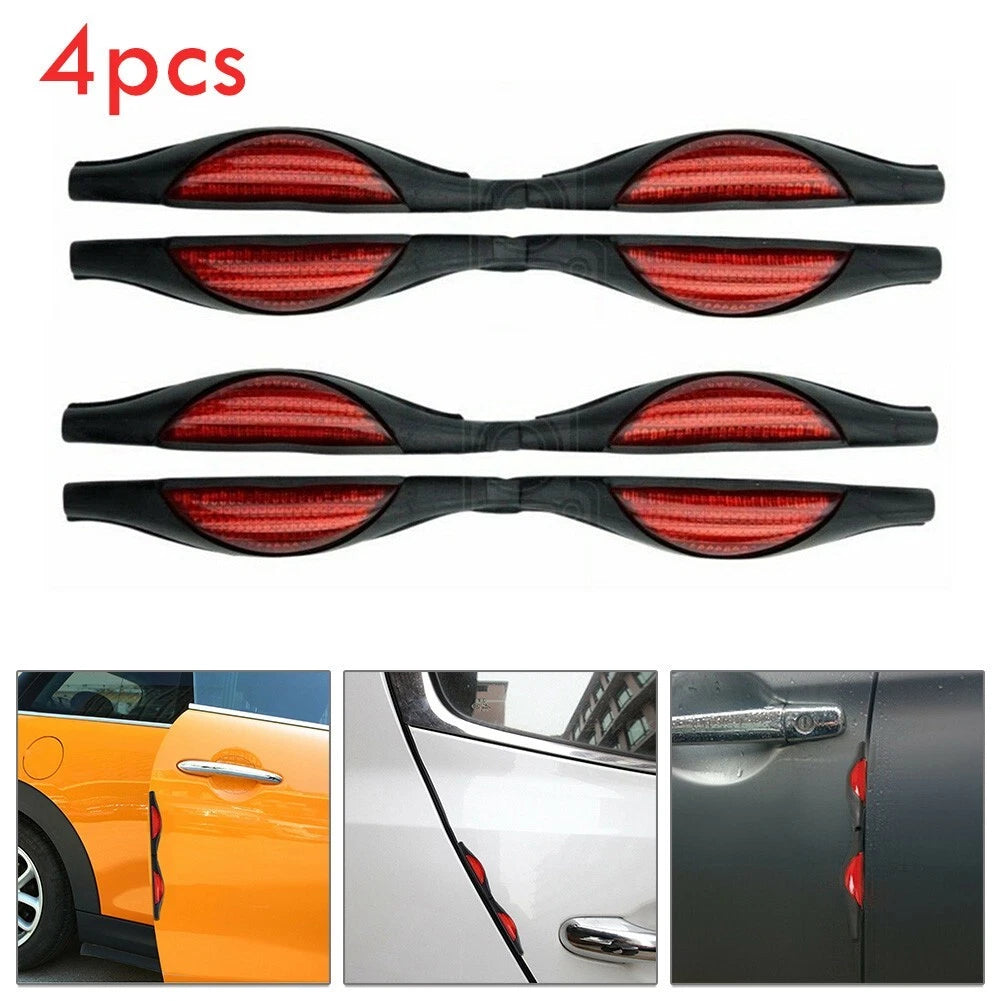 Door Guards with Reflective Strip for Vehicle Protection