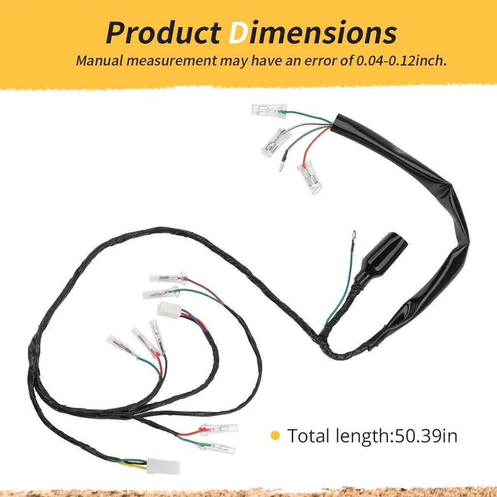 Wire Harness for Honda CT70 (1970–1971) 32100-098-671