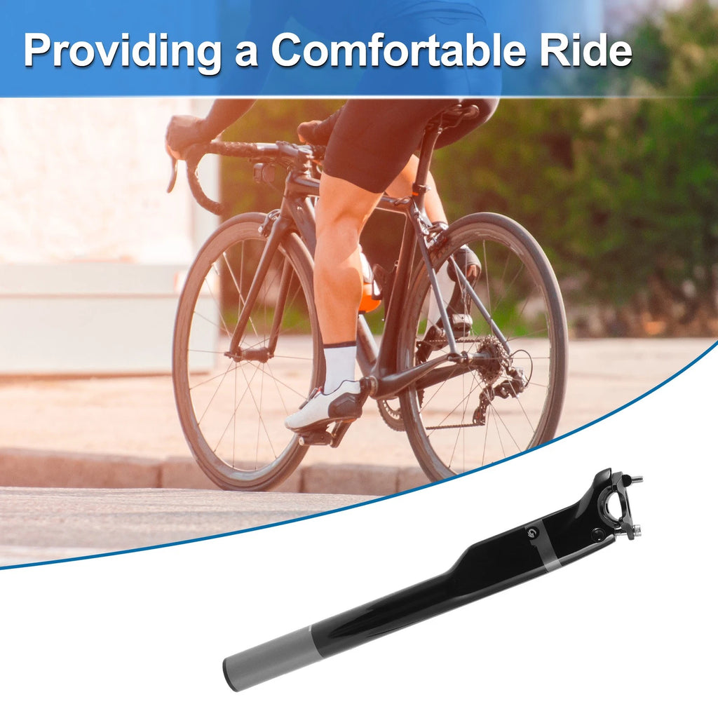 Bike Seat Post 31.6x350mm Adjustable Angle for Universal Fit (2000–2026)