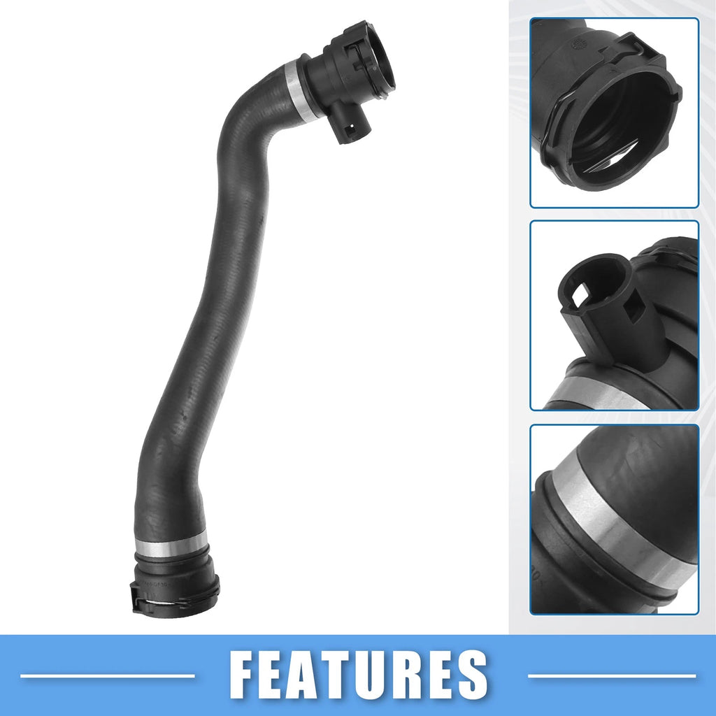 Radiator Coolant Hose Replacement for BMW 525i Base 2.5L L6 (2002–2003)