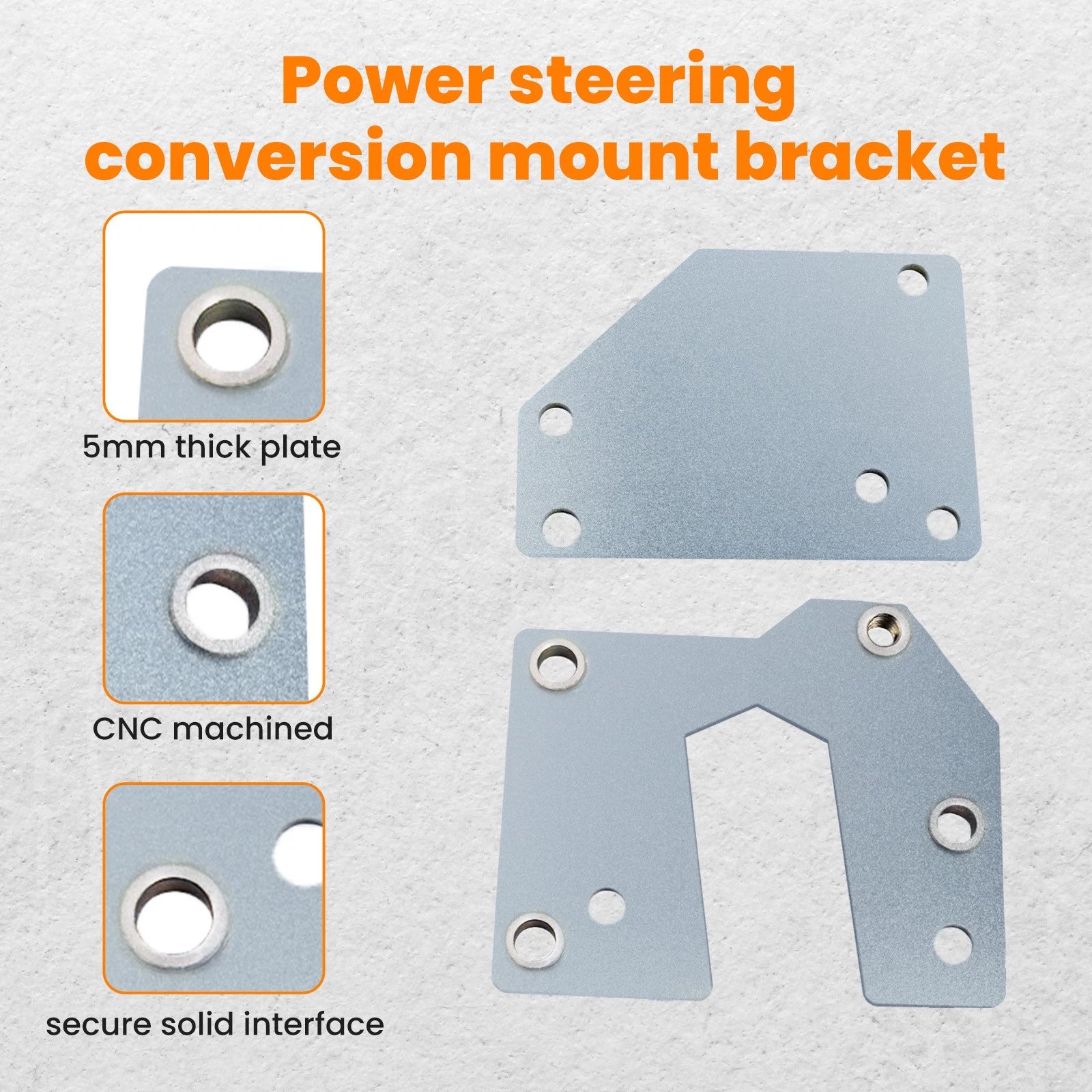 Bracket Kit for Chevy C10 Pickup GMC Truck (1960–1966) Power Steering Conversion