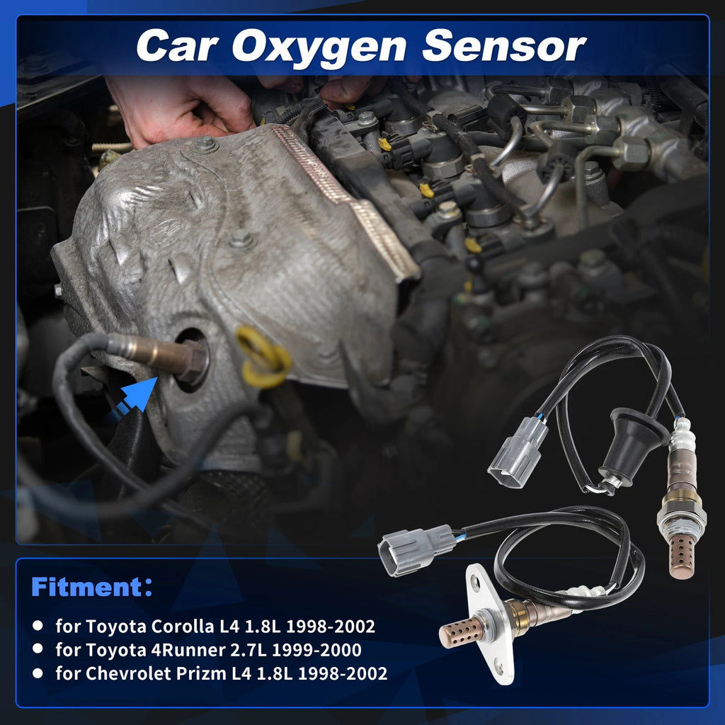 2X Oxygen Sensor for Toyota Corolla L4 1.8L (1998–2002)