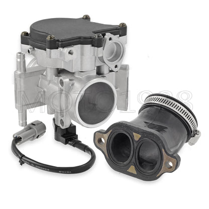 Throttle Body & Adapter for Polaris Ranger XP 700 6x6 4x4 EFI (2006–2009)