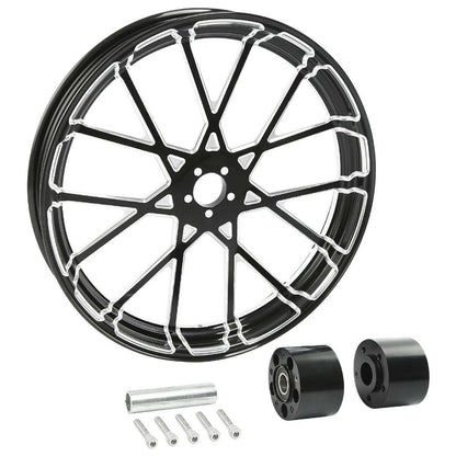 23" x 3.5" Front Wheel Rim Hub Dual Disc for Harley Touring (1997–2021)