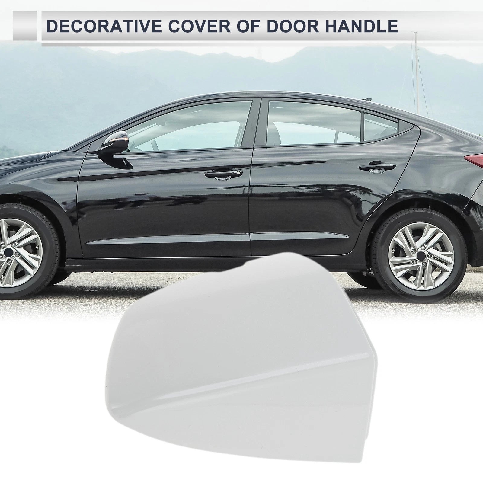 Front Left Door Handle Lock Cylinder Cover for Volkswagen Sagitta (2019–2021)
