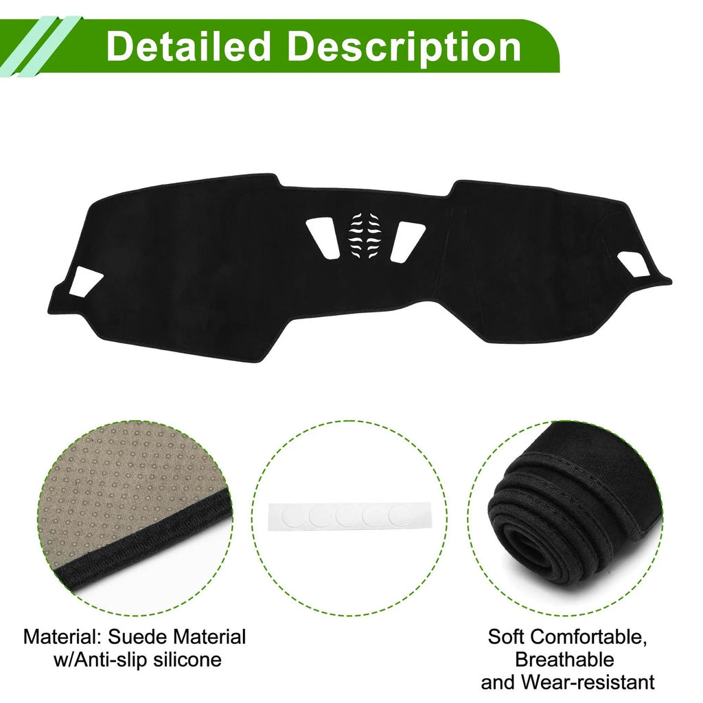 Dashboard Dash Cover Mat Sun Protector for BMW 4 Series (2021–2024) Black