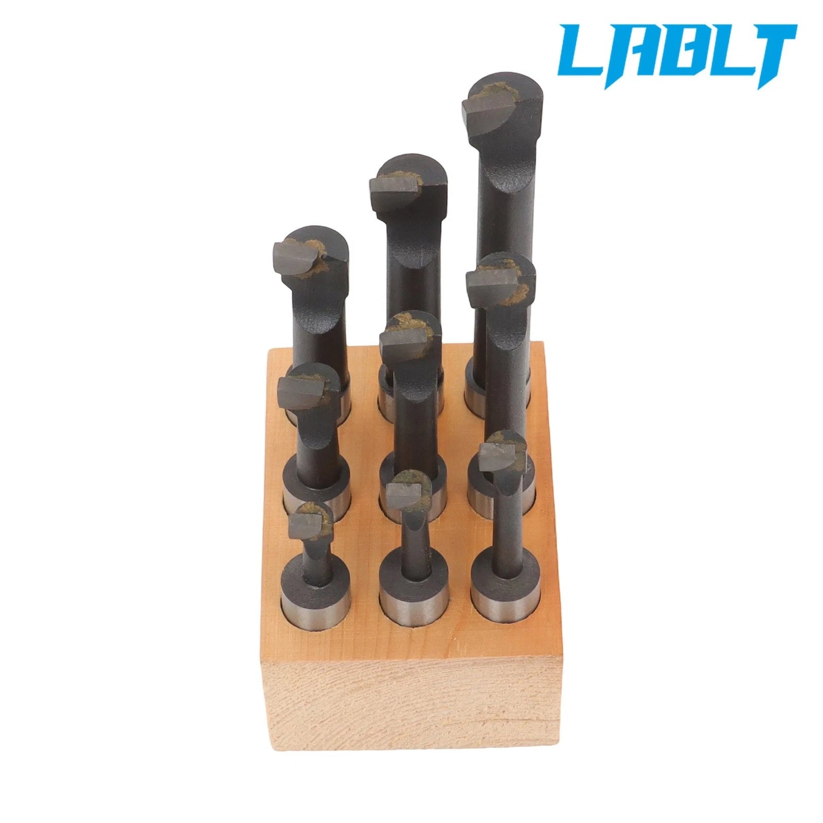 Boring Head Set for LABLT 2" + 1/2" Shank & 9Pack 1/2" C6 Boring Bar
