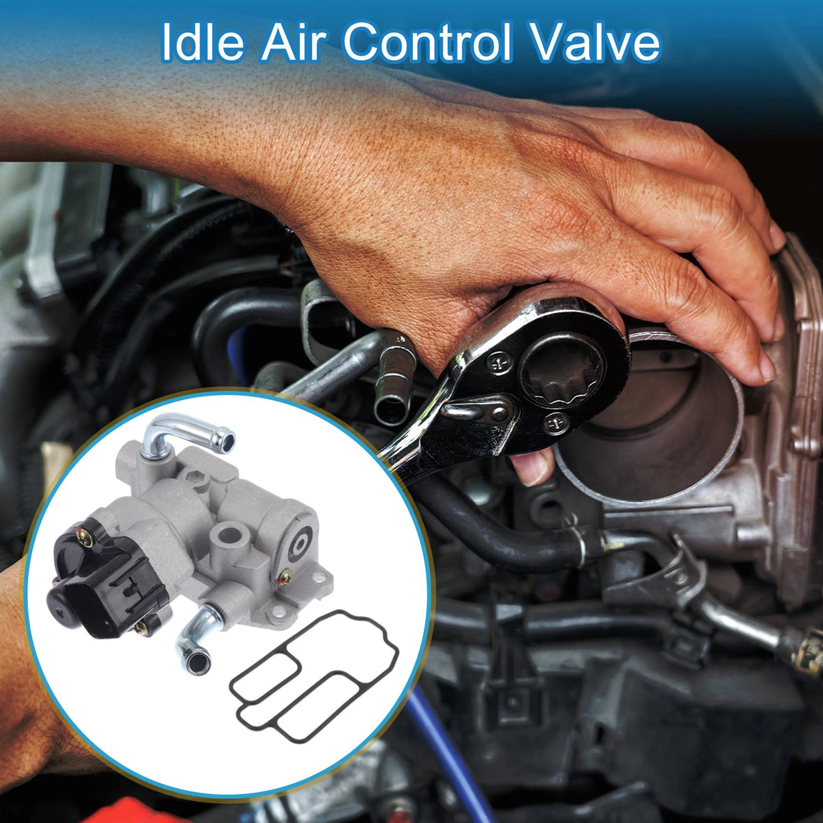Idle Air Control Valve Replacement for Mitsubishi Lancer Evolution (1994–2001)