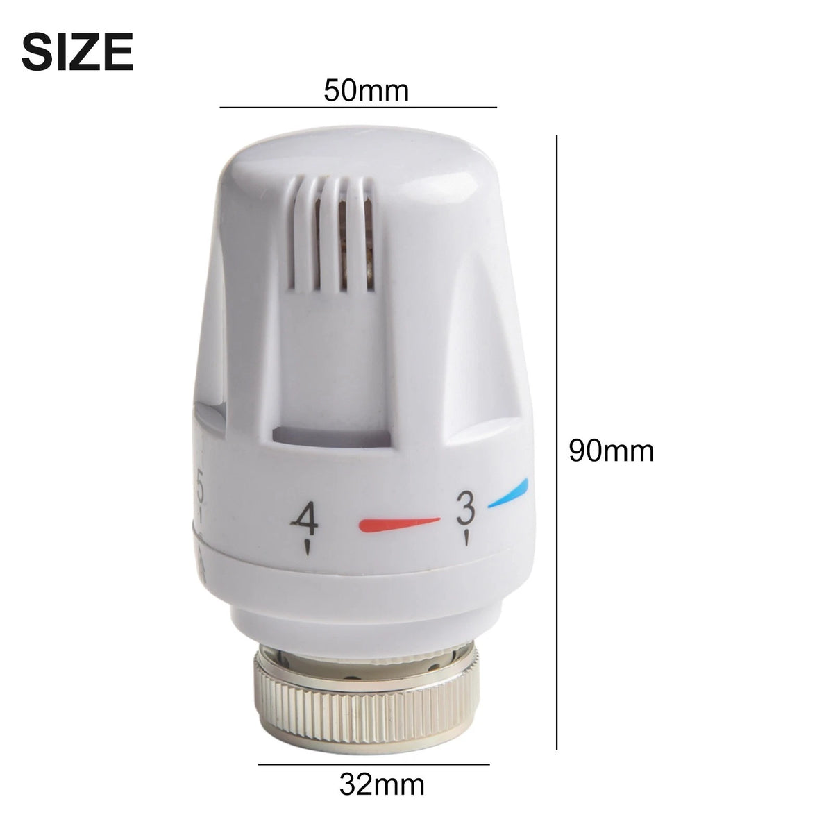M30x1.5 Thermostatic Head for Adjustable Temperature (Universal Fit)