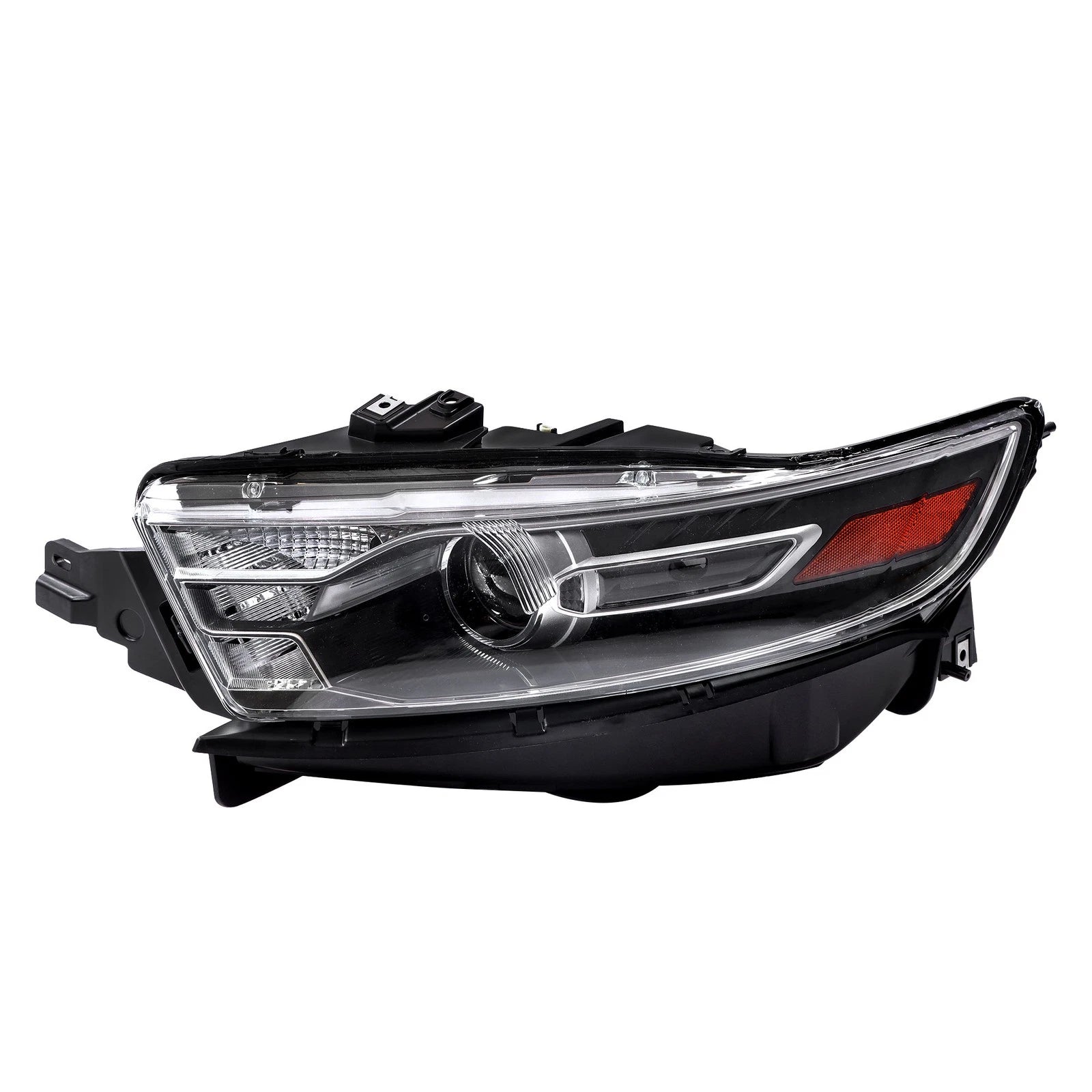 Headlight Headlamp Driver/Left Side for Ford Taurus (2014–2016) Halogen Clear