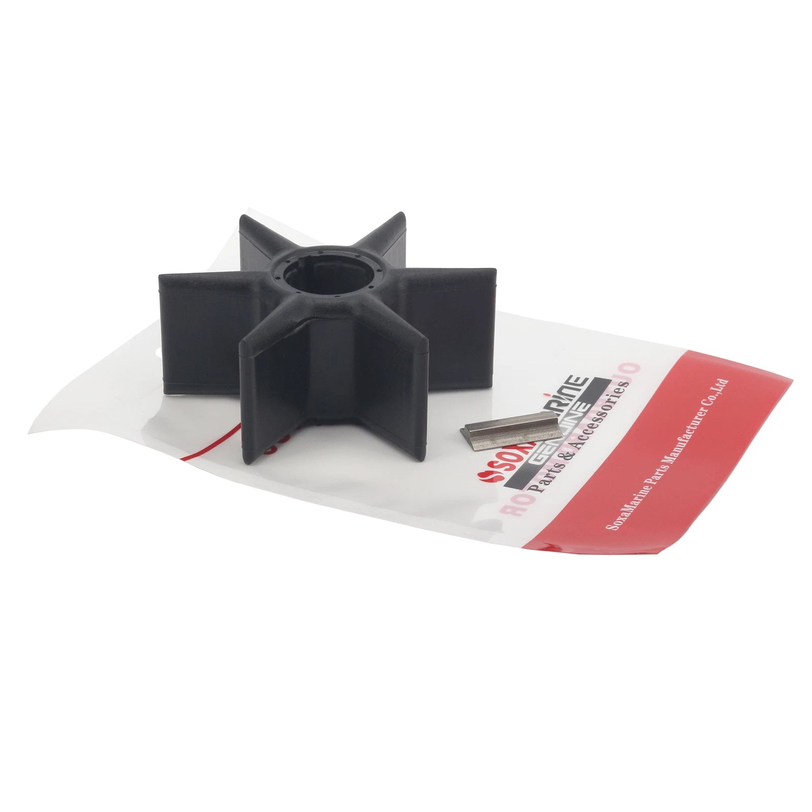 Water Pump Impeller & Key for Yamaha Outboard (6AW-44352)
