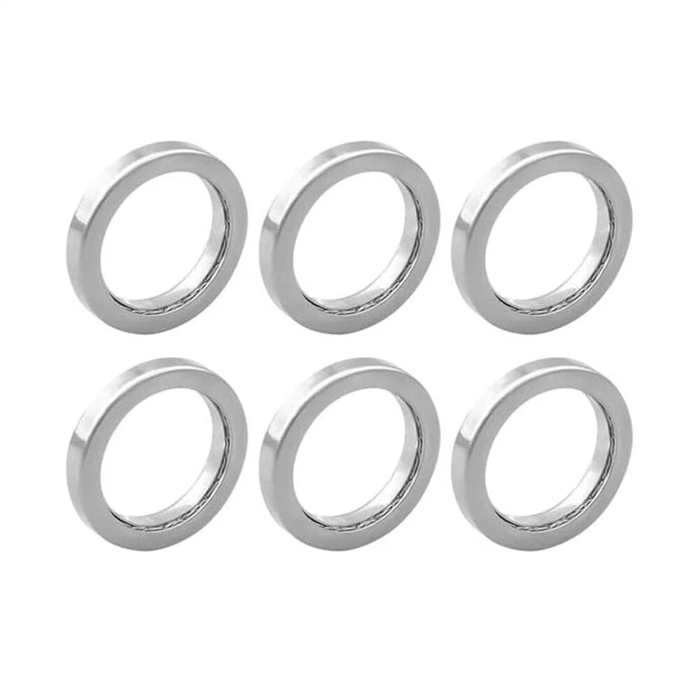 6X Decoupler Element Solenoid Injector O-Ring Sealing Ring for BMW E90 E92 F30 (2007–2013)