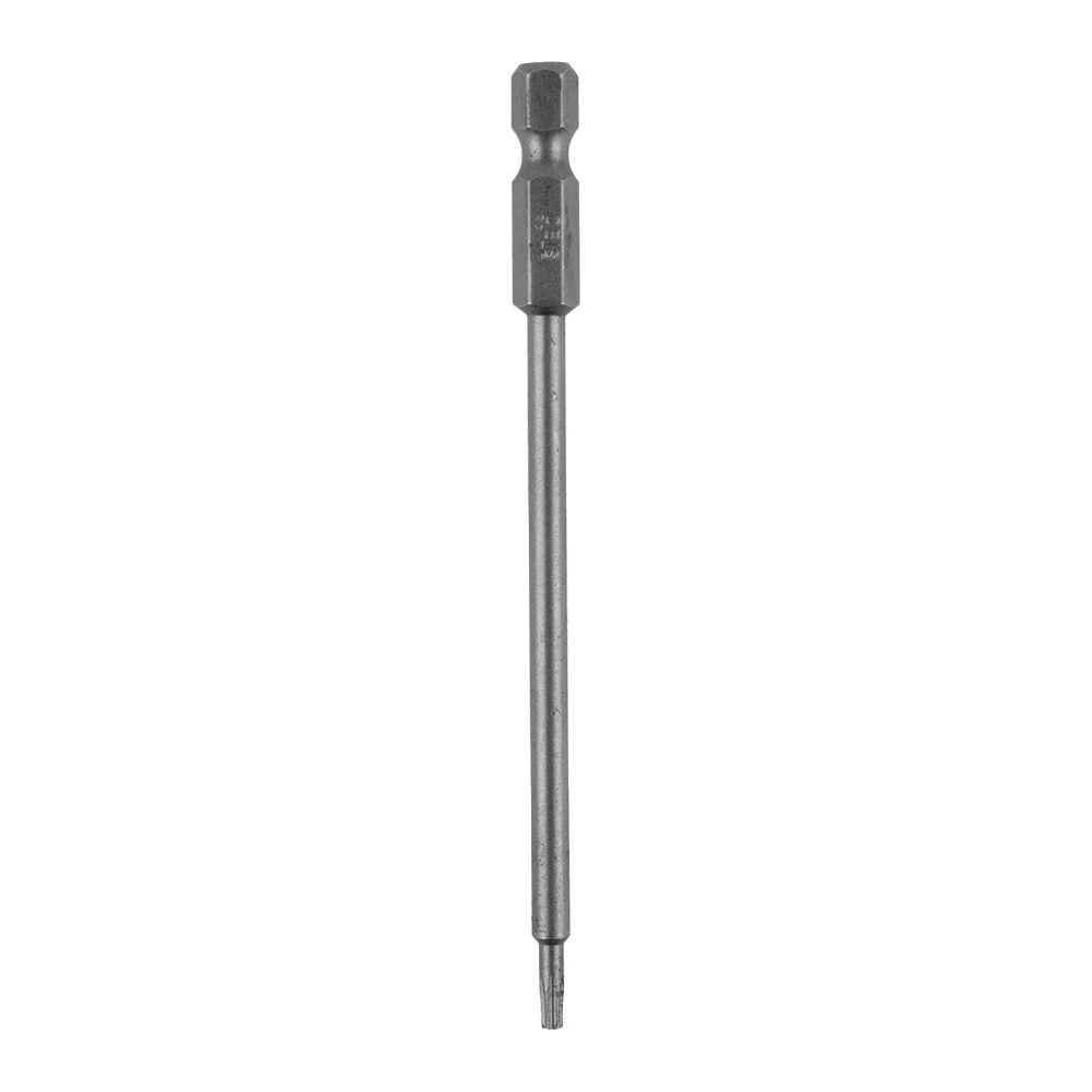 Screwdriver Bit 100mm 1/4 Inch Shank Hexagonal Plummer