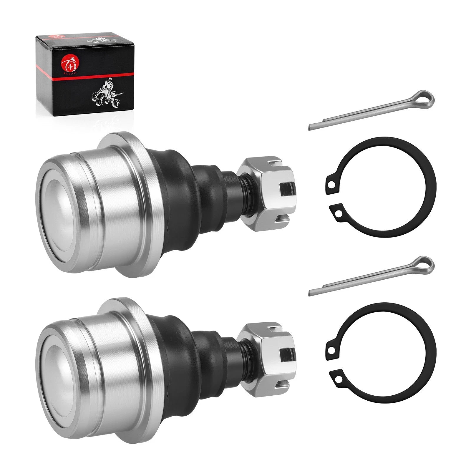 2Pcs Ball Joints for Honda Rancher Foreman Rubicon Rincon Pioneer