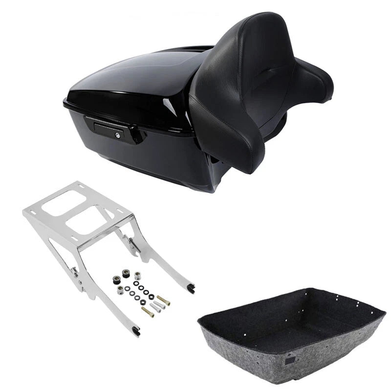 Trunk Backrest Mount Rack for Harley Heritage Classic FLDE FLHC (2018–2026)