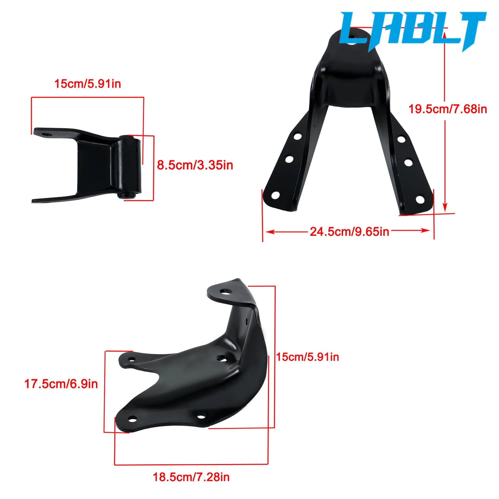 Leaf Spring Shackle Hanger Bracket for Ford F250 (1983–1997)