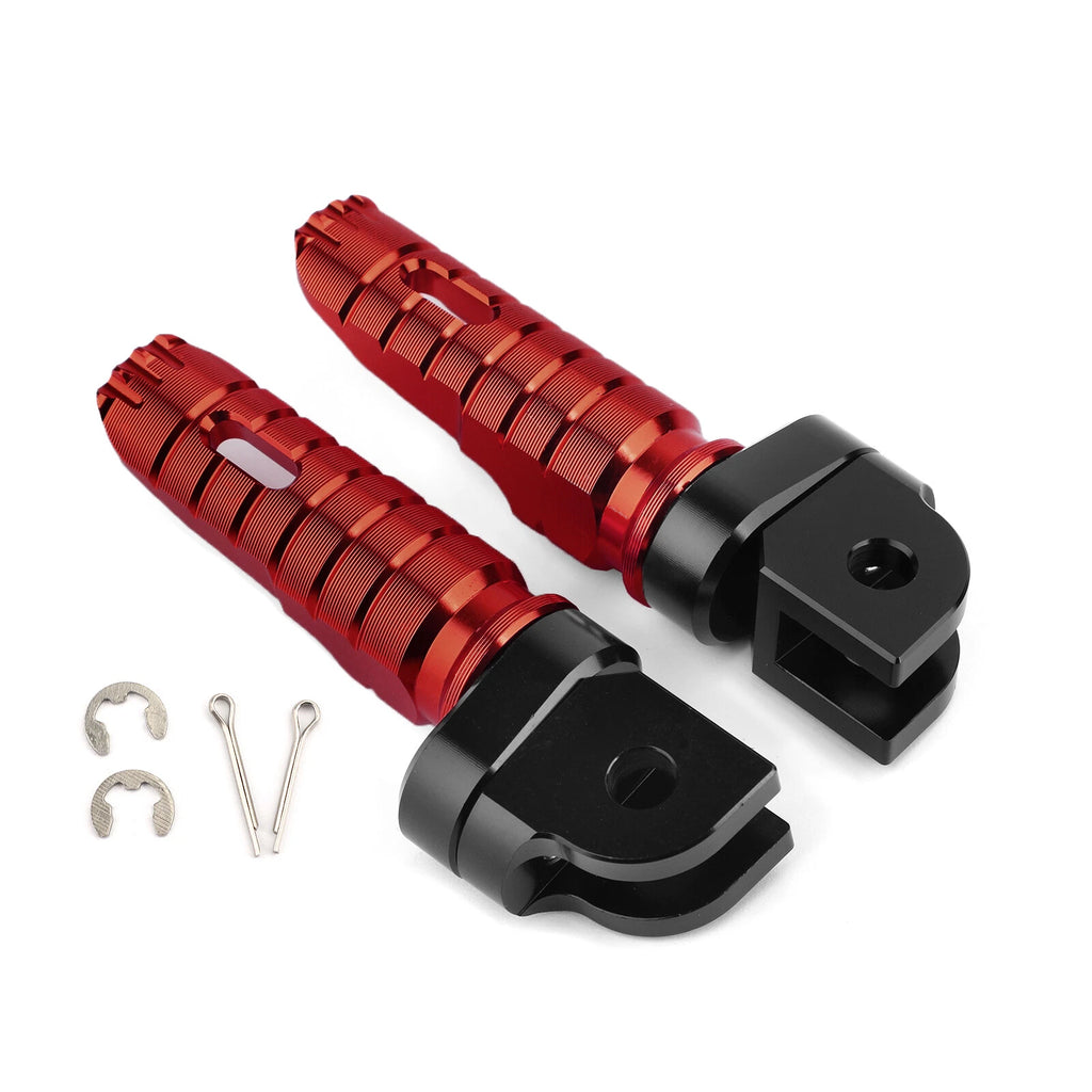 Front Footrests Foot Pegs for Honda CB125R CBR250RR/1000RR CB600F CB1100 (T9)