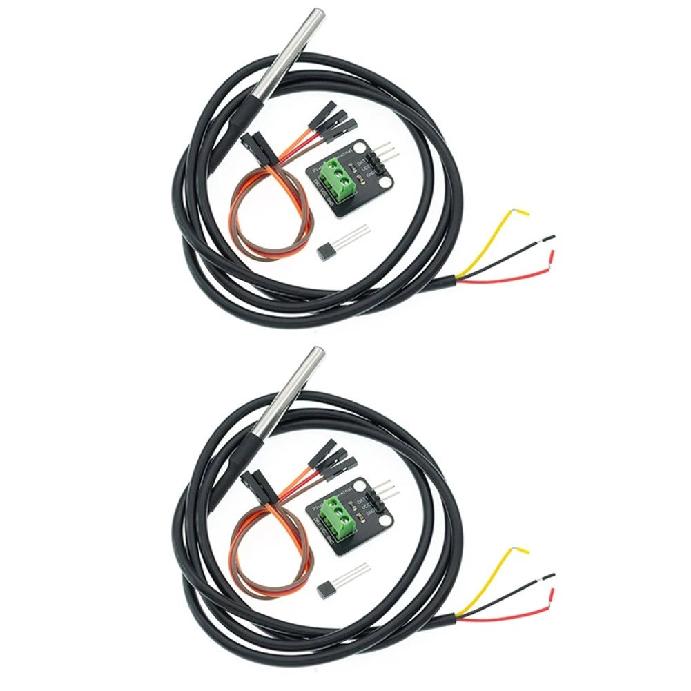 2X Digital Thermometer Modules for DIY Electronics