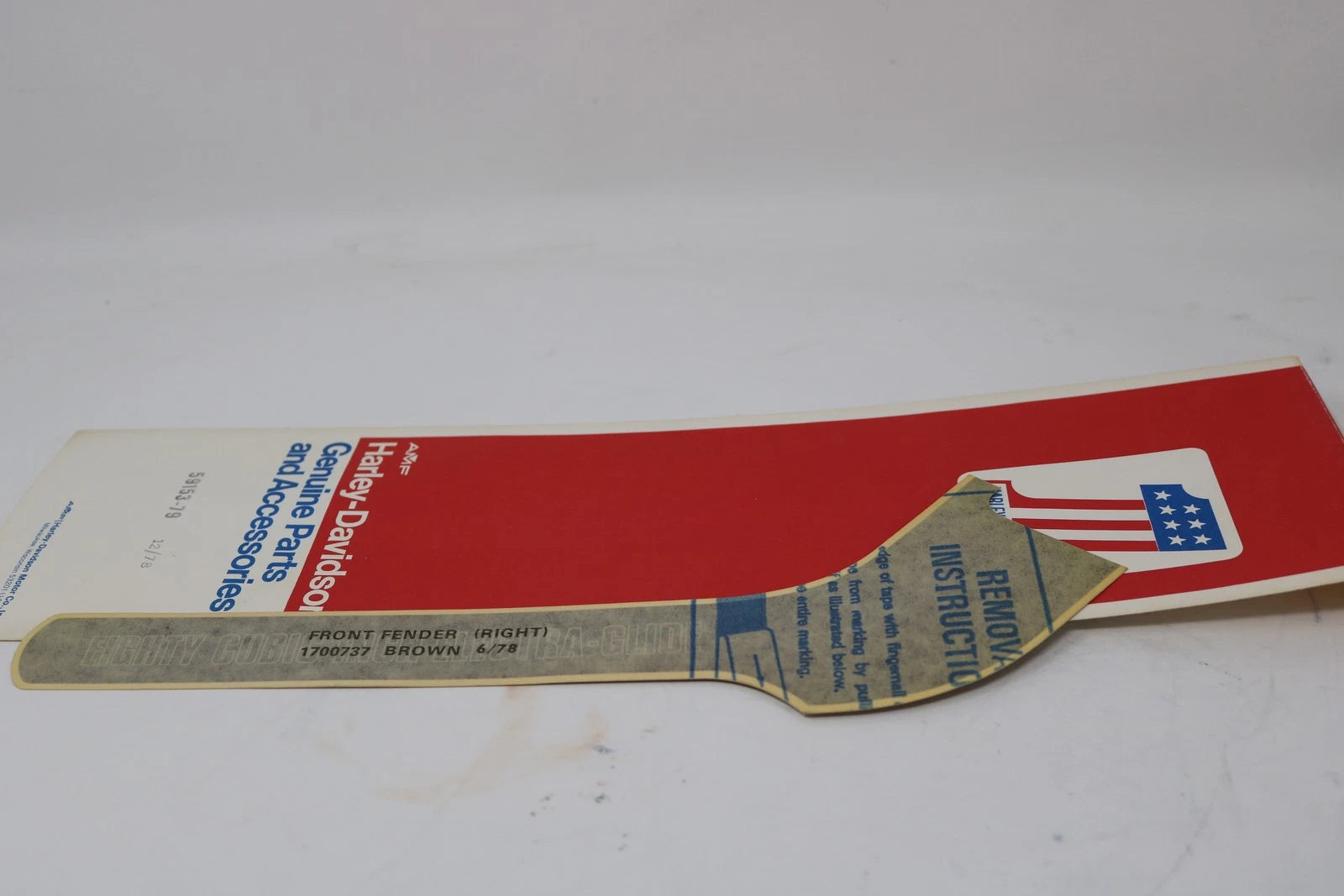 Right Front 80ci Electra Glide OEM Part for Harley-Davidson (1980)