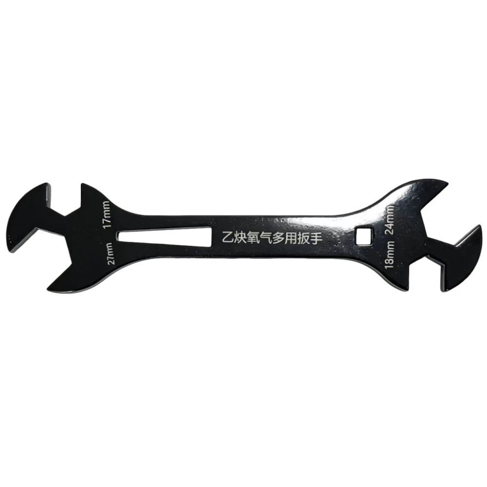 Multi-Function Wrench for Gas Cylinder Valves (HVAC Welding)