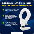 Replacement Lock Slam Latch Handle for Five Oceans Hatch (FO4284)