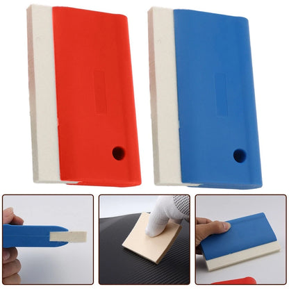 Flexible Wool Squeegee Scraper for Easy Foil Application (Curved Surfaces)
