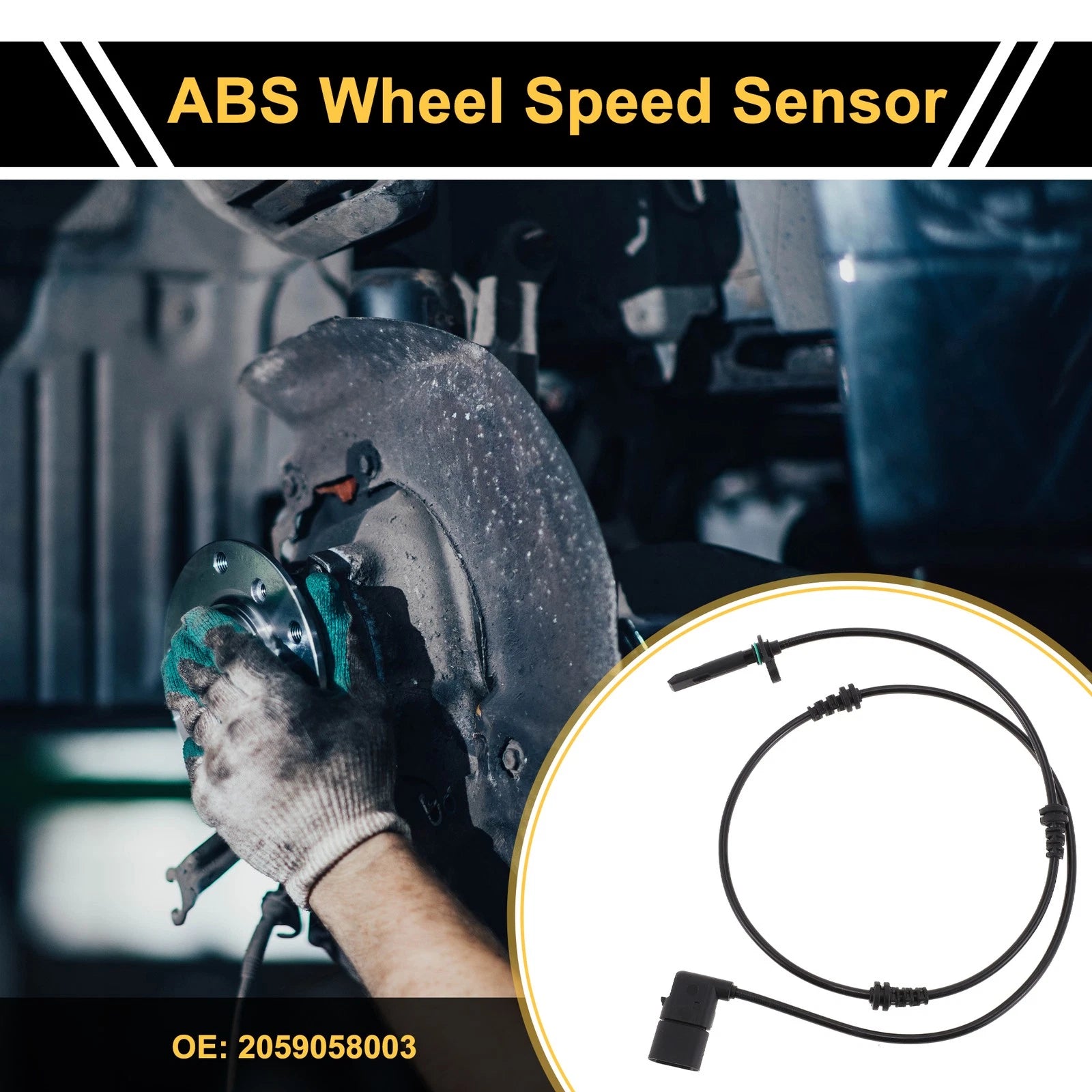 ABS Wheel Speed Sensor Replacement for Mercedes-Benz C300 (2015–2020)