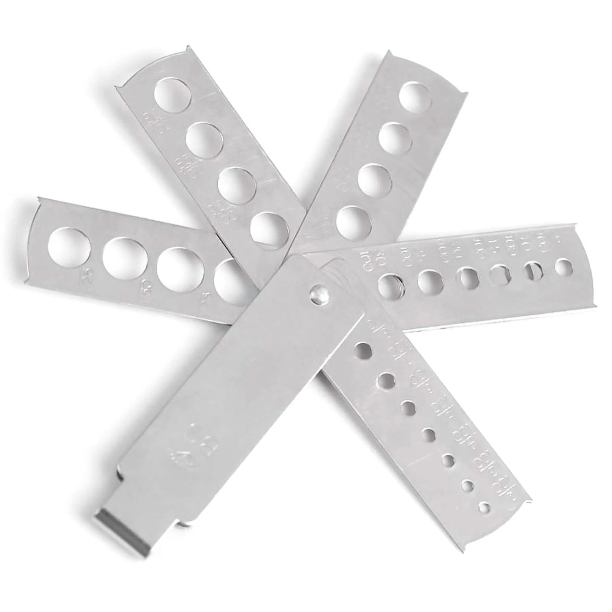 Stainless Steel Measuring Tool for Gemstone Jewelry Making
