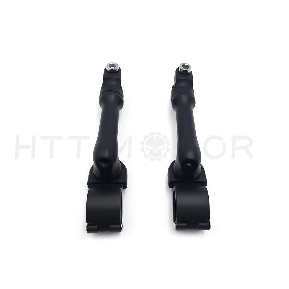 Highway Peg Mounting Kit for 1.25" Engine Guard - Black