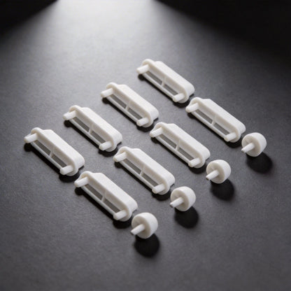 12 Pcs Toilet Seat Pads for Noise Reduction