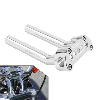 8.5" Pullback Handlebar Riser Top Clamp for Harley Dyna Sportster FXD Softail